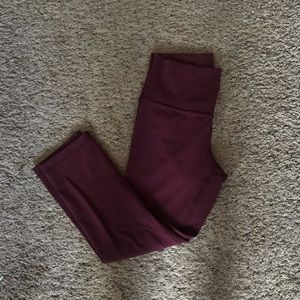 Lululemon High Rise Wunder Under 21”